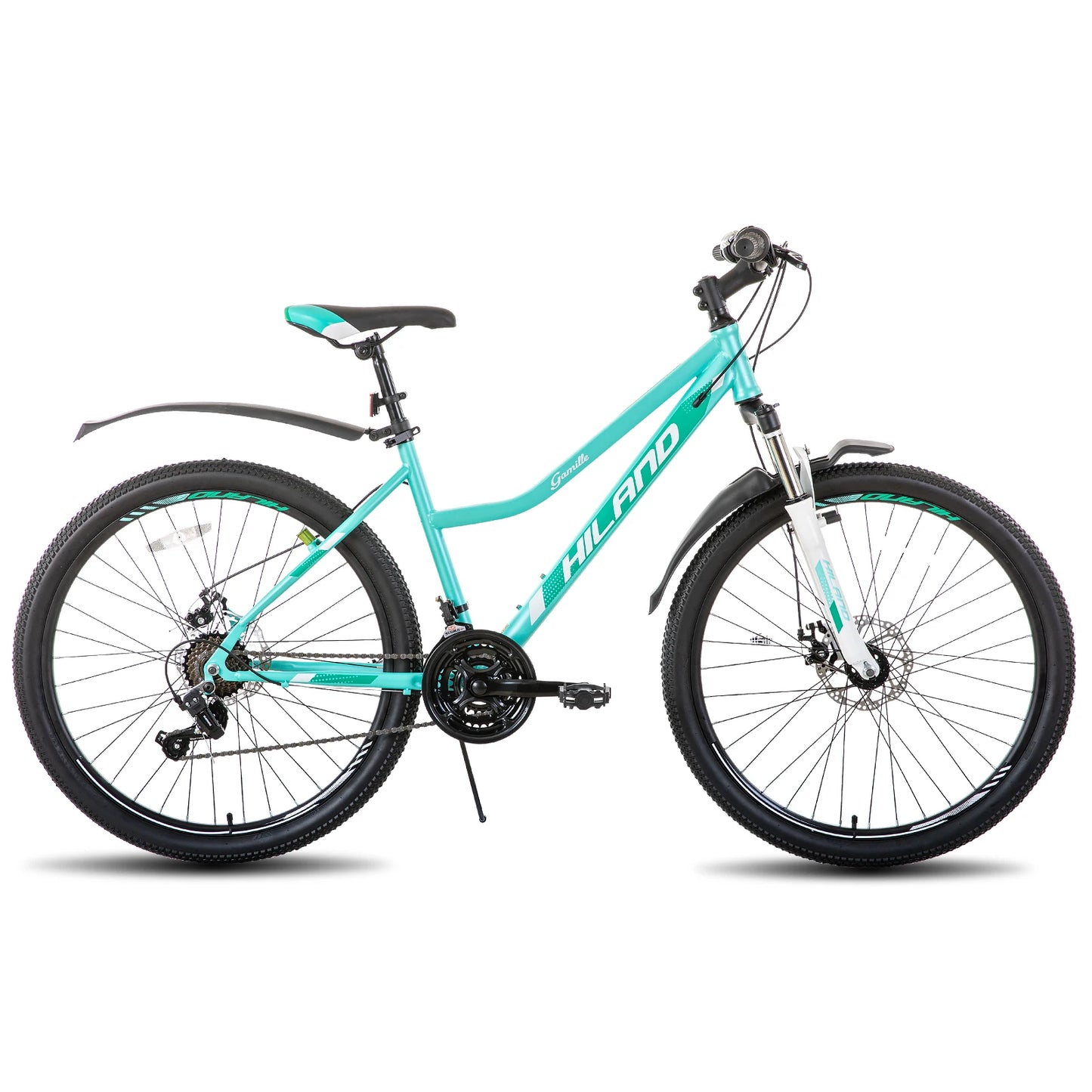 Hiland 26” Women’s Mountain Bike – Shimano 21-Speed Step-Through Bicycle