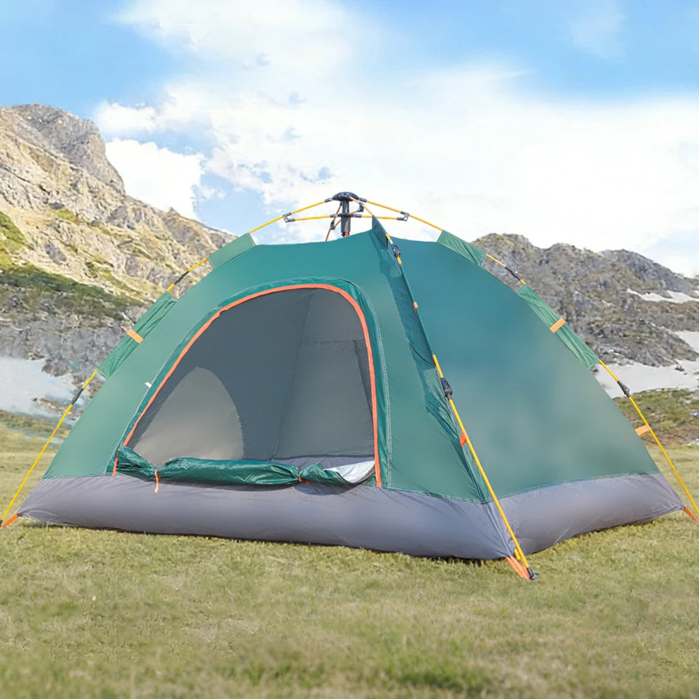 2-3 Person Pop Up Camping Tent with Instant Setup, Waterproof & Windproof Outdoor Shelter