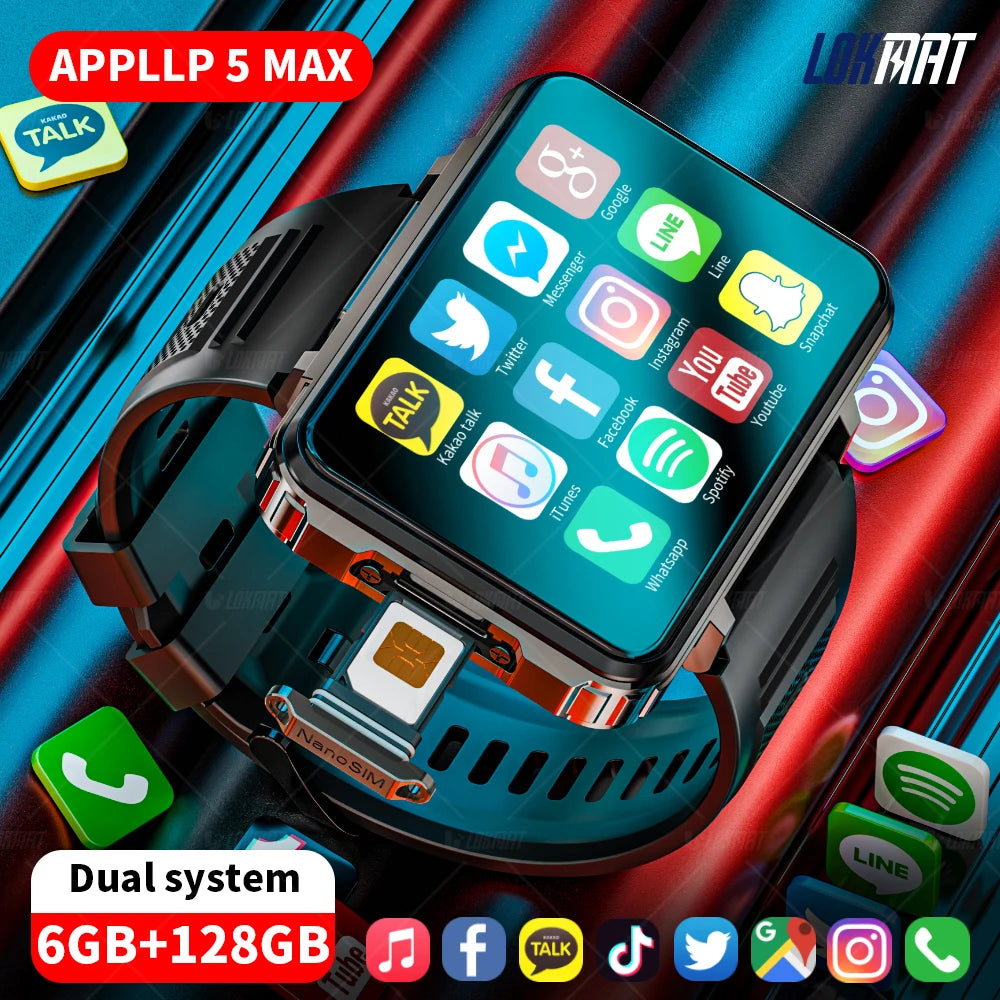 LOKMAT APPLLP 5 MAX Smart Android Watch Phone