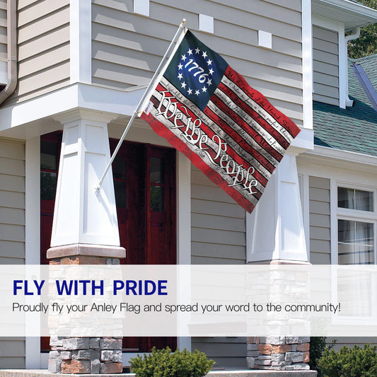 We The People 1776 Flag - Vintage Betsy Ross Design