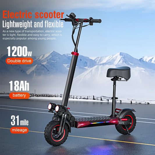 E-Scooter J11MAX Foldable Waterproof Adult Electric Scooter