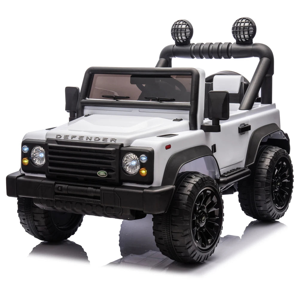 Licensed Land Rover Defender 90 XXL Ride-On Car – 24V Electric SUV with Bluetooth, Remote Control, and Four-Wheel Suspension