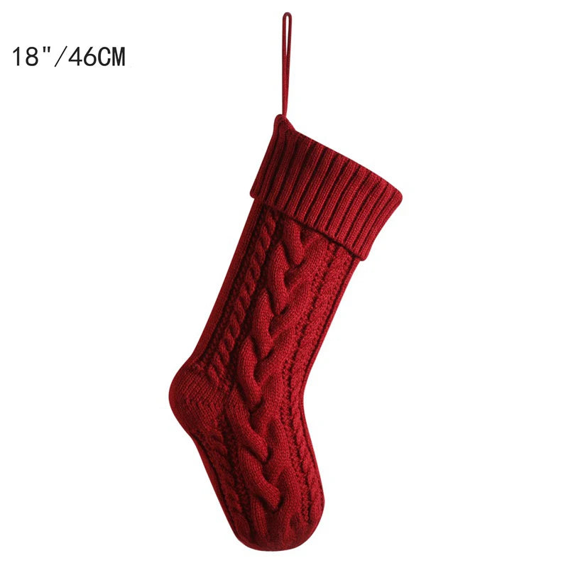 Christmas Stockings For Kids – Large Cable Knit Stockings