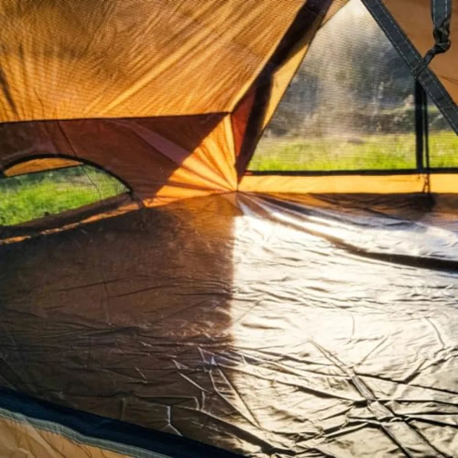 Camping Hot Tent Cabin Tent Chalet 70 Pro – Portable Wall Tent with Stove Jack and Two Poles for 2–3 Person Hiking & Backpacking