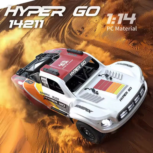MJX HYPER GO 14211 Brushless 1/14 RC Short Course Truck – 47–70 KM/H High-Speed 4WD Racing Car