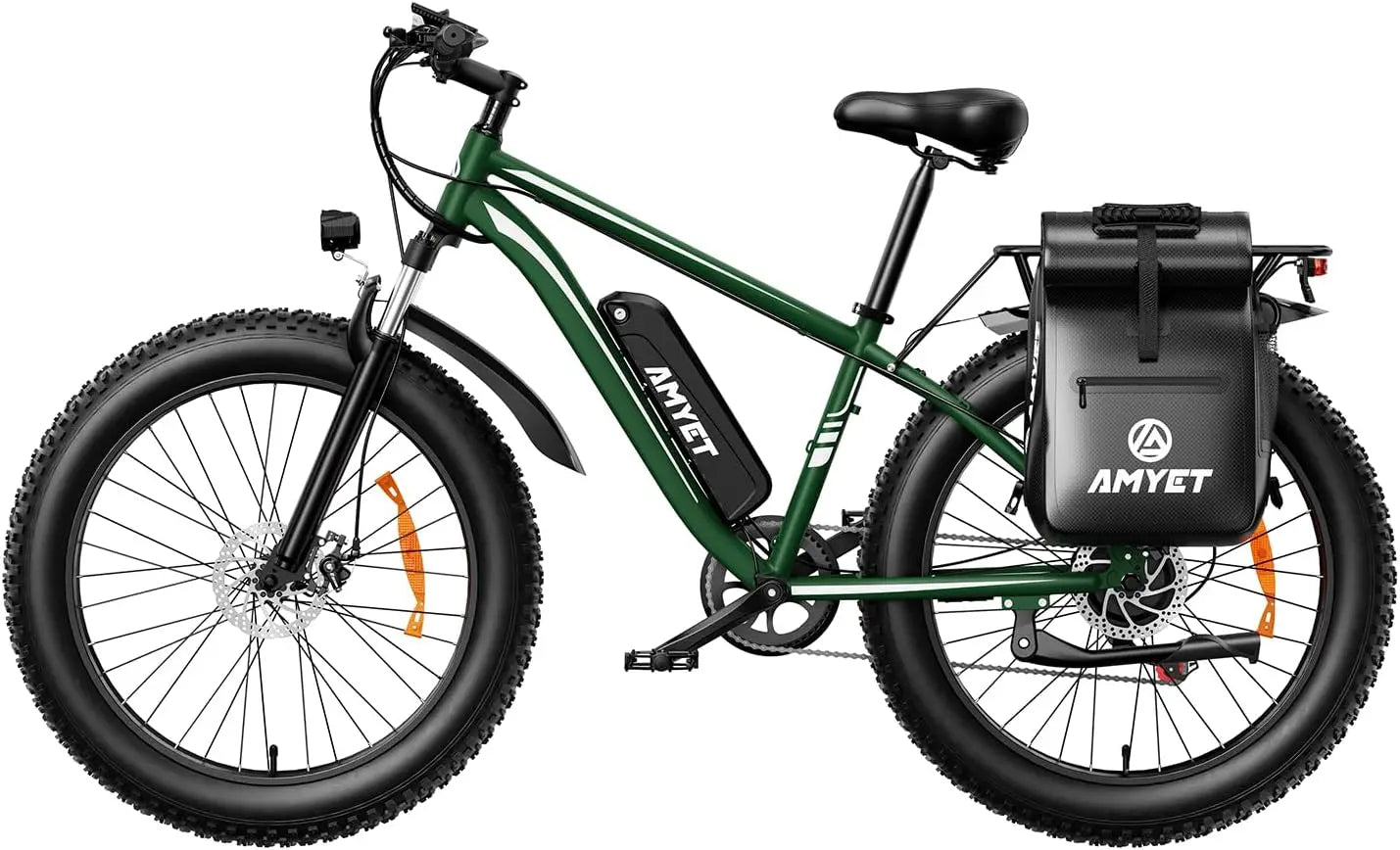 AMYET EB26 1000W Electric Bike with 26" Fat Tires & 48V Battery