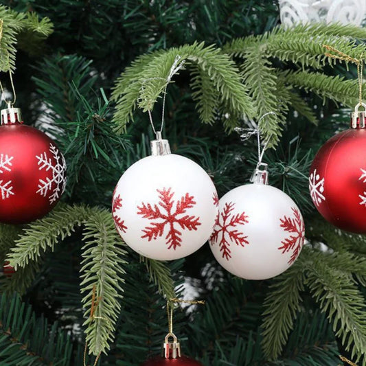 12pcs/box 6cm Christmas Tree Ball Ornaments