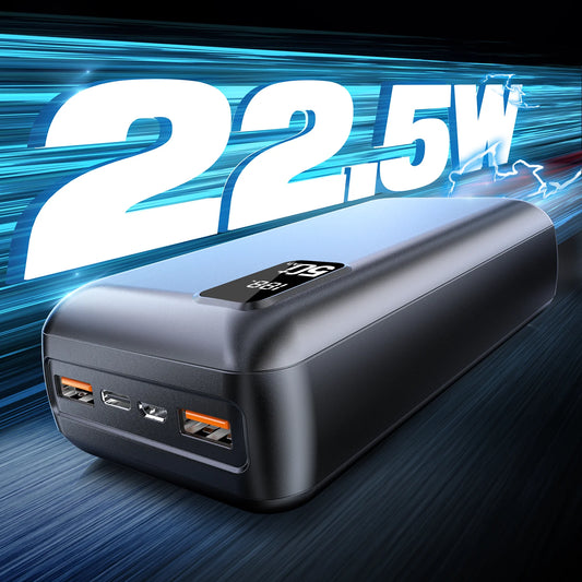 22.5W Fast Charging Power Bank 50000mAh Portable Charger