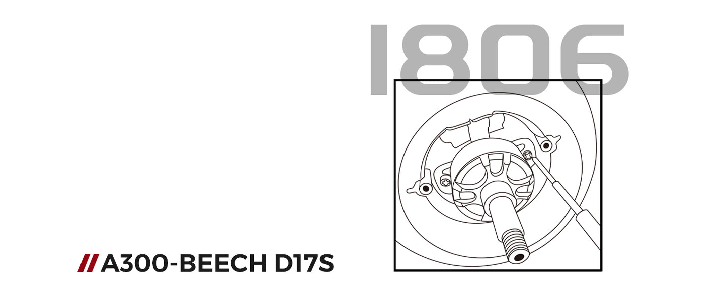 WLtoys A300 Beechcraft D-17 RC Plane – 4 Channel Brushless Remote Control Airplane with Lights, Dual Batteries, 2.4GHz Radio System
