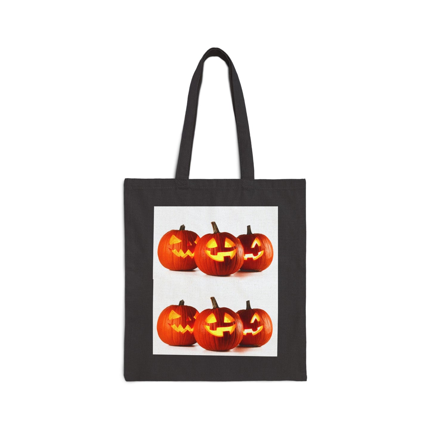 Copy of Whimsical Halloween Cotton Canvas Tote Bag, Eco-Friendly Shopping Bag, Trick or Treat Tote, Holiday Gift Bag, Festive Reusable Shopper