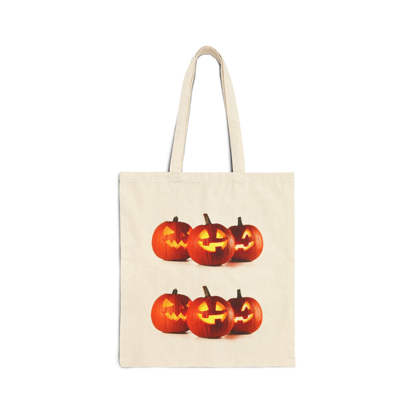 Copy of Whimsical Halloween Cotton Canvas Tote Bag, Eco-Friendly Shopping Bag, Trick or Treat Tote, Holiday Gift Bag, Festive Reusable Shopper