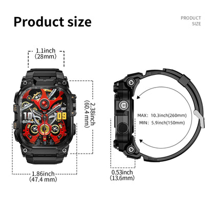 LOKMAT APPLLP 7 MAX Smart Watch Phone – 4G/5G Android Smartwatch with Rotating Camera, AMOLED Display, 3GB+32GB Storage
