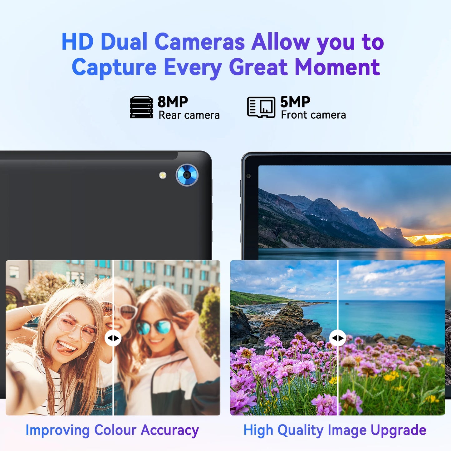 10.1-Inch Android 14 Tablet – 16GB RAM + 128GB Storage + 1TB Expansion | Octa-Core CPU | Stylus, Keyboard & Mouse Bundle