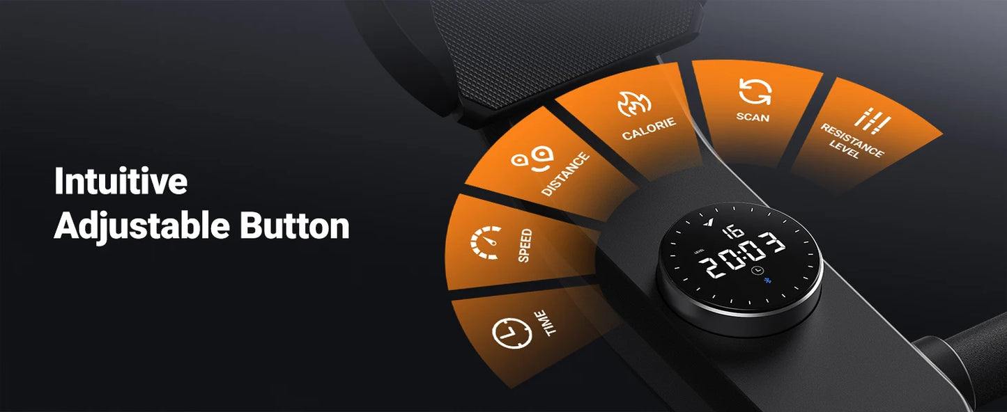 MERACH Exercise Bike Smart Magnetic Stationary Bike Indoor Cycling Adjustable Incline ±6° Grade Level Capacity Home Weight Loss