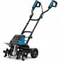 DOVAMAN 18” Electric Garden Tiller – 15A Powerful Soil Cultivator