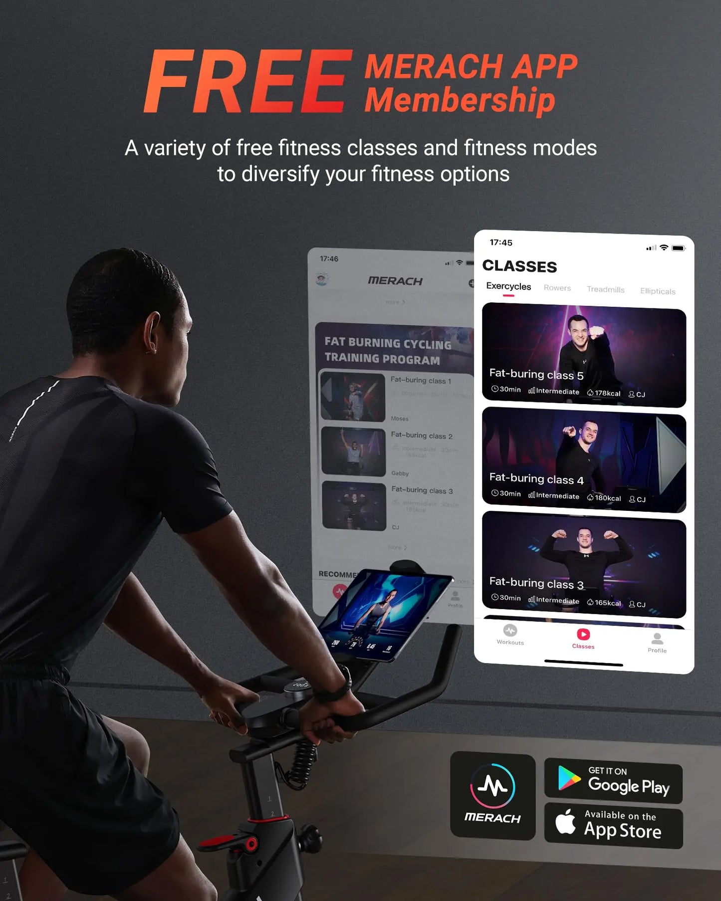 MERACH Indoor Exercise Bike with Auto Resistance Bluetooth Stationary Bike with APP Data Tracking & Tablet Holder Cycling Bike