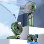 USB Rechargeable Silent Fan Set for Summer Gift, Multi-Purpose 6-Speed Handheld Fan with Display, Summer Cooling, Portab