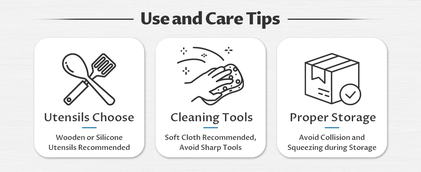 BEZIA Induction Cookware Pots and Pans Set – 10 Piece Nonstick, Dishwasher Safe with Stay-Cool Handles