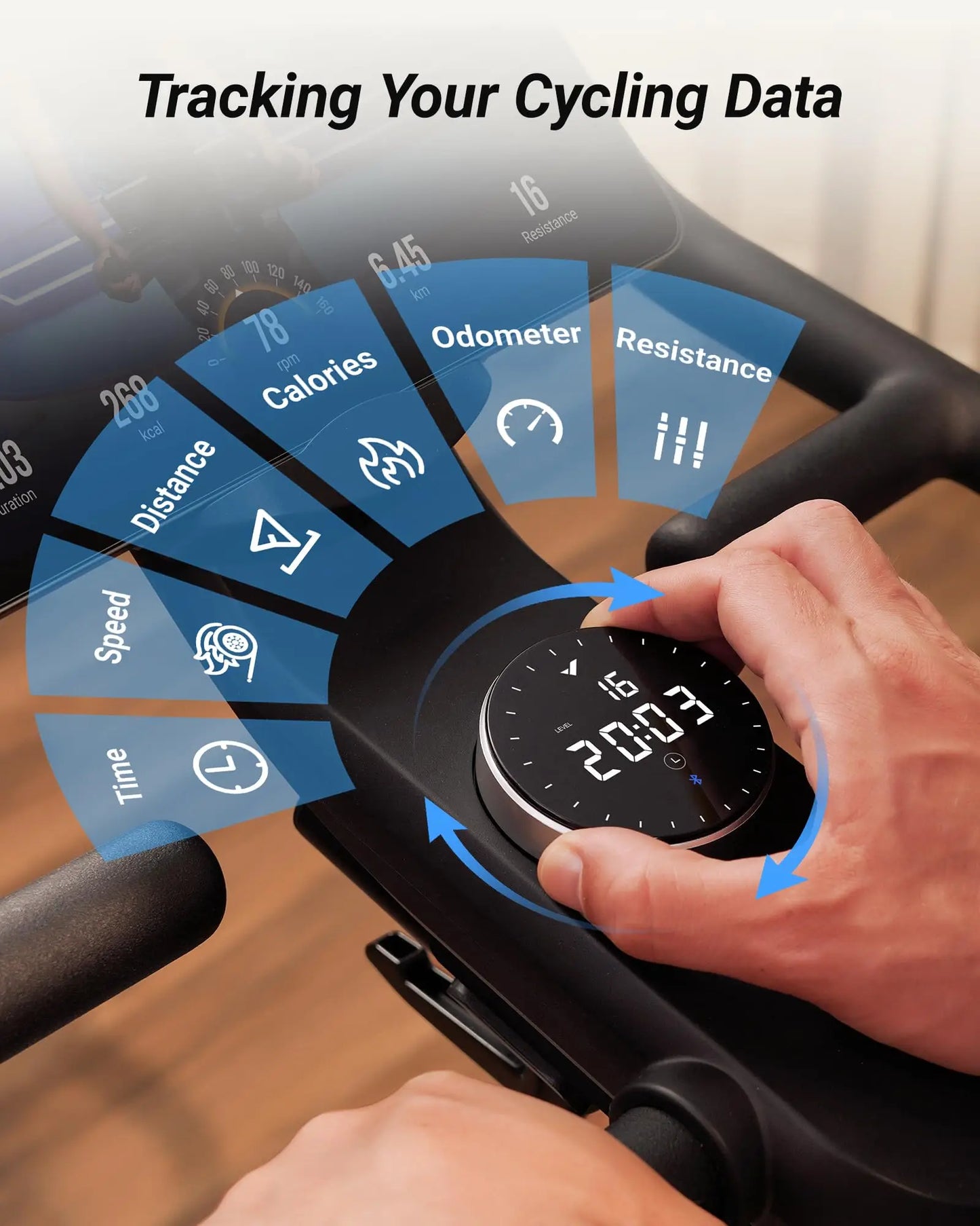 MERACH Indoor Exercise Bike with Auto Resistance Bluetooth Stationary Bike with APP Data Tracking & Tablet Holder Cycling Bike