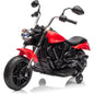 3-Wheel Kids Ride-On Motorcycle – 12V Electric Bike with Headlight, Training Wheels, Music, & Reverse Mode