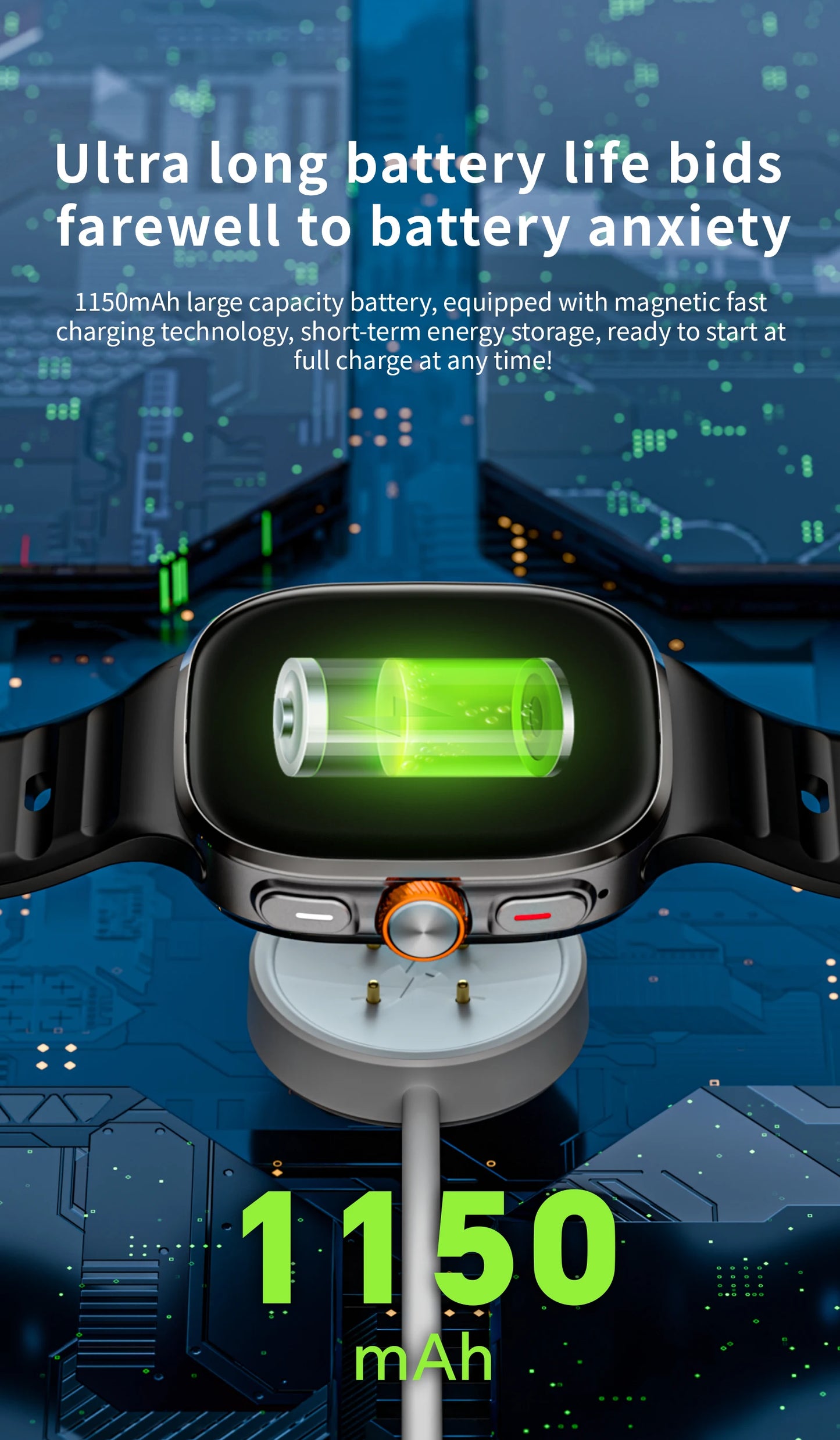 LOKMAT APPLLP 6 MAX – Android Smart Watch Phone | 2.16-Inch AMOLED Display | 4G/5G SIM | Rotating Camera | AI ChatGPT Integration