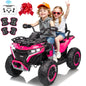 24V Large 4WD Ride-On UTV for Kids – 800W Motor, Dual Leather Seats, Remote Control