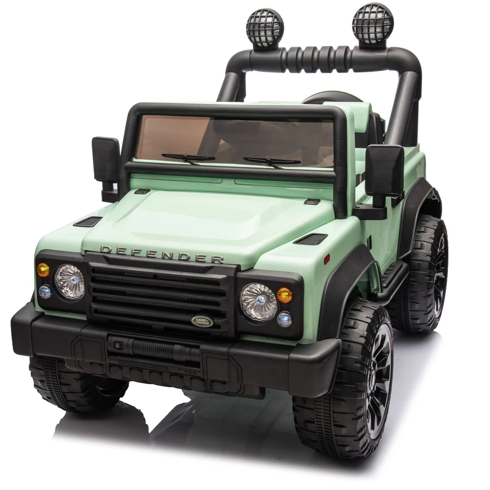 Licensed Land Rover Defender 90 XXL Ride-On Car – 24V Electric SUV with Bluetooth, Remote Control, and Four-Wheel Suspension