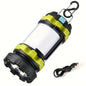 Rechargeable LED Camping Lantern 1000LM Flashlight with Power Bank & 6 Lighting Modes