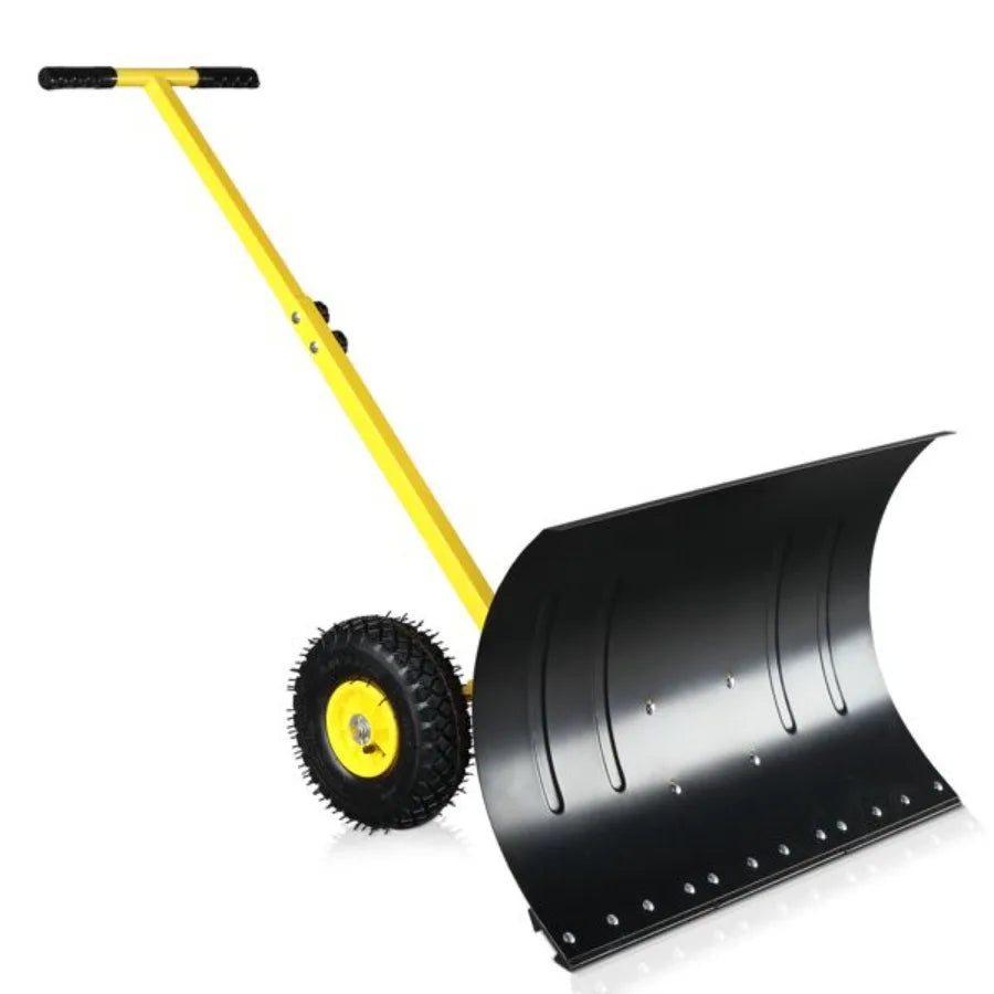 7447cm Iron Yw THandle Black Blade Adjustable HumanPowered Snow Plow