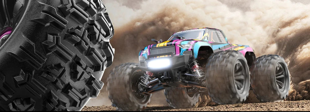 MJX Hyper Go 16207 1/16 RC Car – 70KM/H Brushless Off-Road 4WD Truck with 3S Battery & Metal Chassis