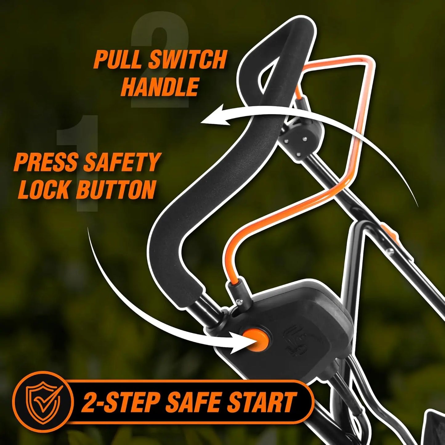 15-Inch 13-Amp 2-in-1 Electric Dethatcher and Scarifier with 12-Gallon Collection Bag (DT1315)