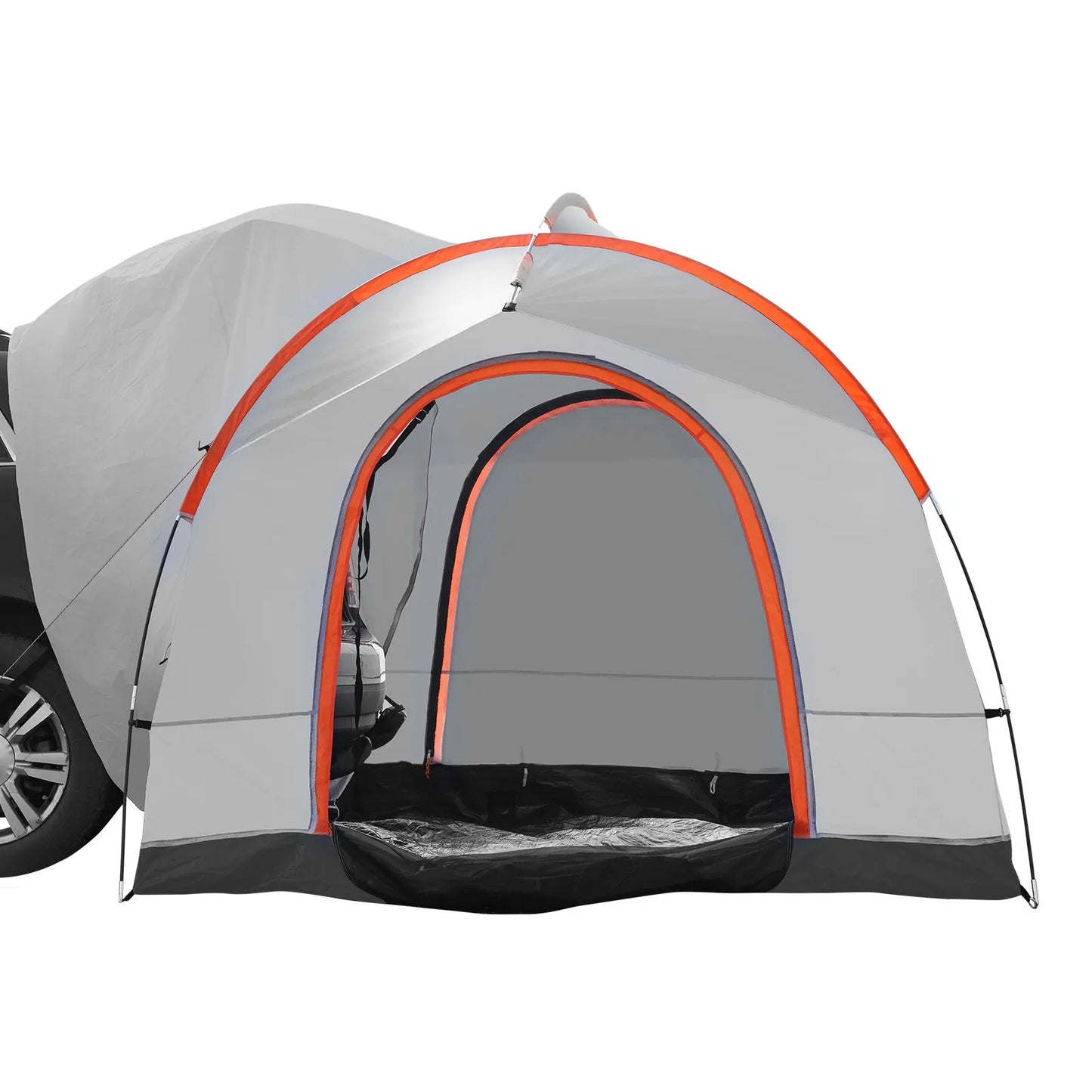 SucceBuy 8' x 8' SUV Camping Tent Attachment for 6-8 People with Rainfly & Carry Bag