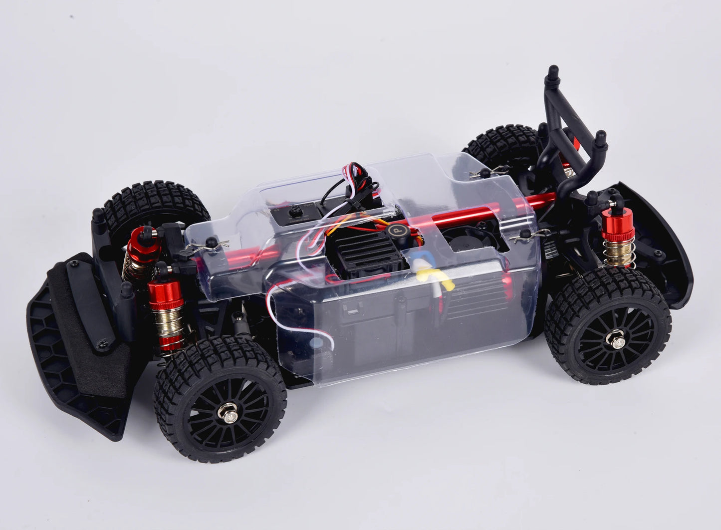 MJX Hyper Go 14304 1:14 Volkswagen Polo R WRC Brushless RC Car – 42KM/H Drift Rally Racer with Gyro, Lights & Metal Chassis