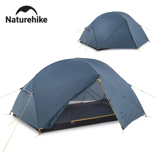 Naturehike Mongar Ultralight 2 Person Camping Tent Waterproof PU3000mm Double Layer Hiking Shelter