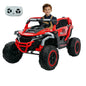12V 2-Seater Ride-On UTV for Kids – Electric Truck with Remote Control, Flashlights, Suspension & Music