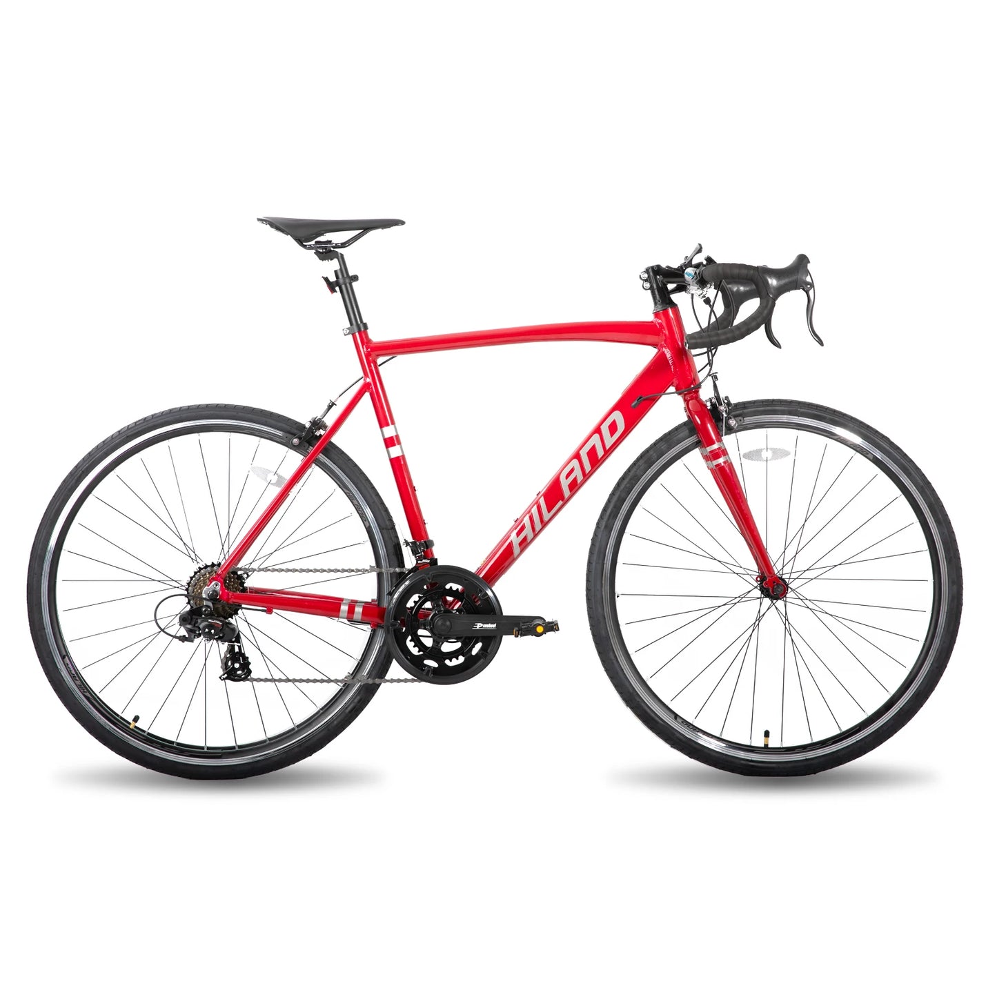 Hiland Aluminum Road Bike – 14 Speed Shimano Racing Bicycle