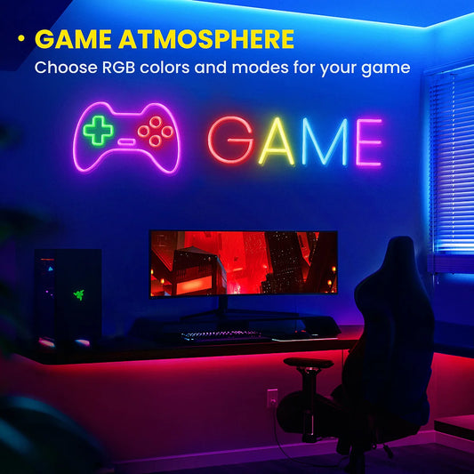 Flexible LED Light Strip With Remote And APP Control RGB Lighting Strip for Home/Bedroom