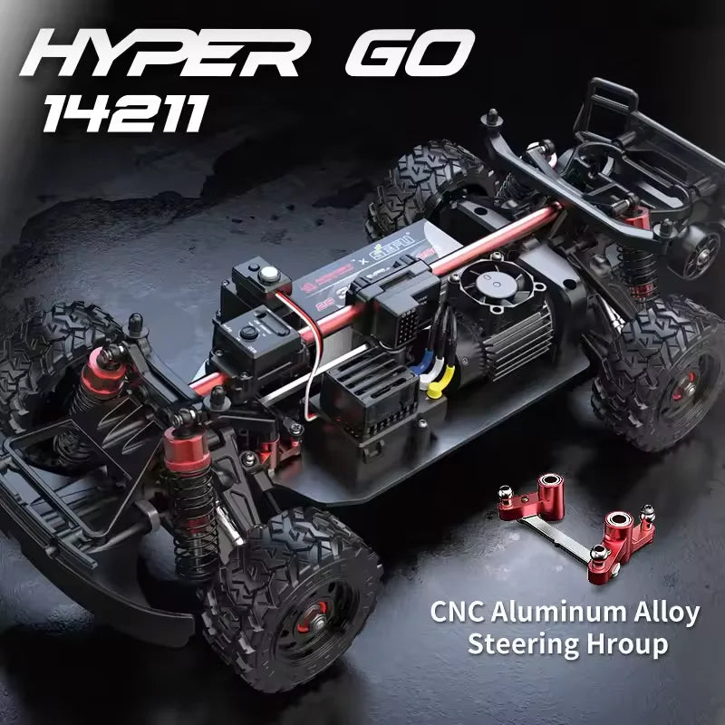 MJX HYPER GO 14211 Brushless 1/14 RC Short Course Truck – 47–70 KM/H High-Speed 4WD Racing Car