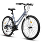 Ecarpat Women’s Mountain Bike 24/26 Inch – 21 Speed Outdoor Bicycle with Steel Frame