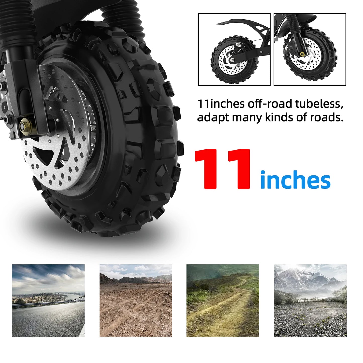 6000W 72V Electric Scooter – High-Speed Off-Road eScooter with Seat, Dual Drive, and LCD Display