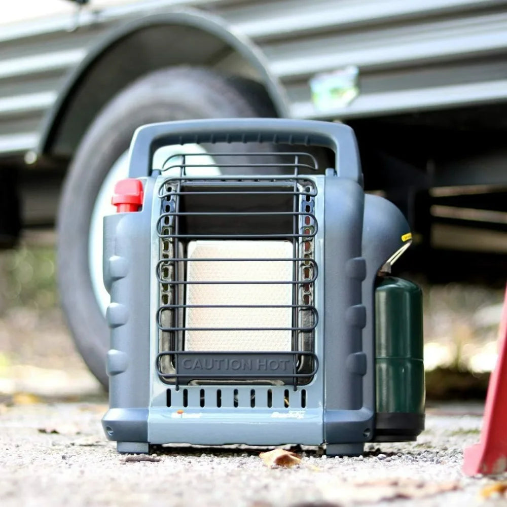 9,000 BTU Portable Buddy Radiant Propane Heater – Outdoor-Safe Heat for Campsites, Patios & More