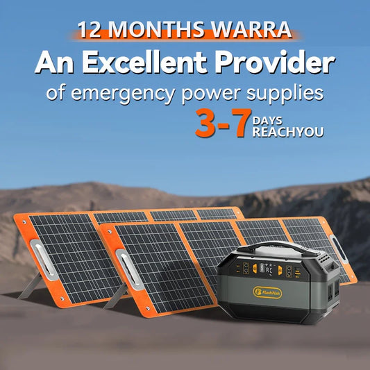 330W 299Wh power solar generator backup battery pack with 240V AC power socket output: 4 * 9-12.6V 12A (MAX), suitable for home