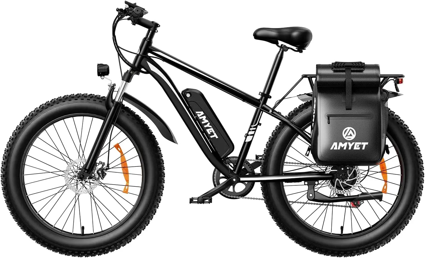AMYET EB26 1000W Electric Bike with 26" Fat Tires & 48V Battery