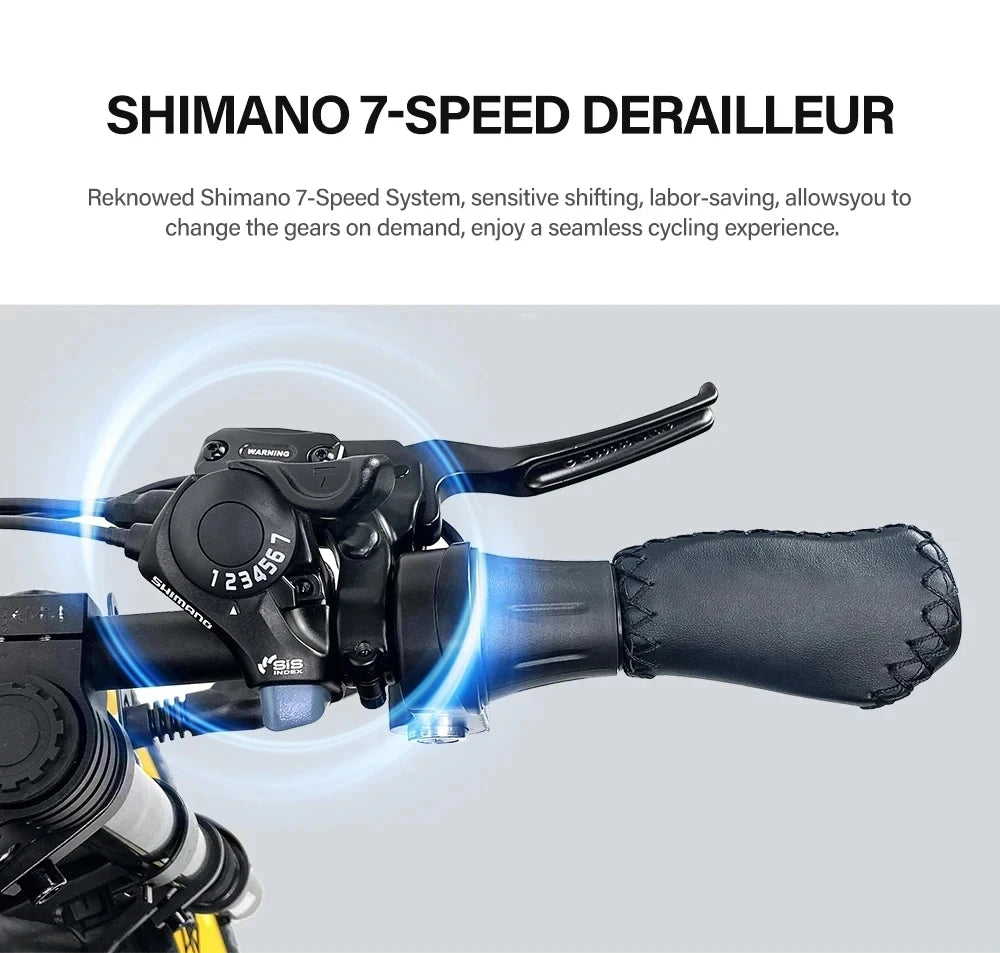 COSWHEEL GT20 PRO Dual Motor Electric Bike – 3000W, 40Ah Battery, 31MPH Fat Tire Off-Road E-Bike