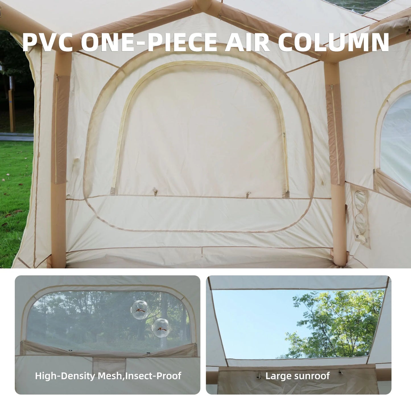 Inflatable SUV Camping Tent – Waterproof Air Tent for 4–8 Person Glamping