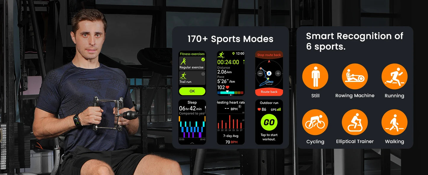 KOSPET TANK X2 Ultra GPS Smart Watch – Military Grade, 3D Curved AMOLED Display, Compass & Altimeter, Waterproof Smartwatch