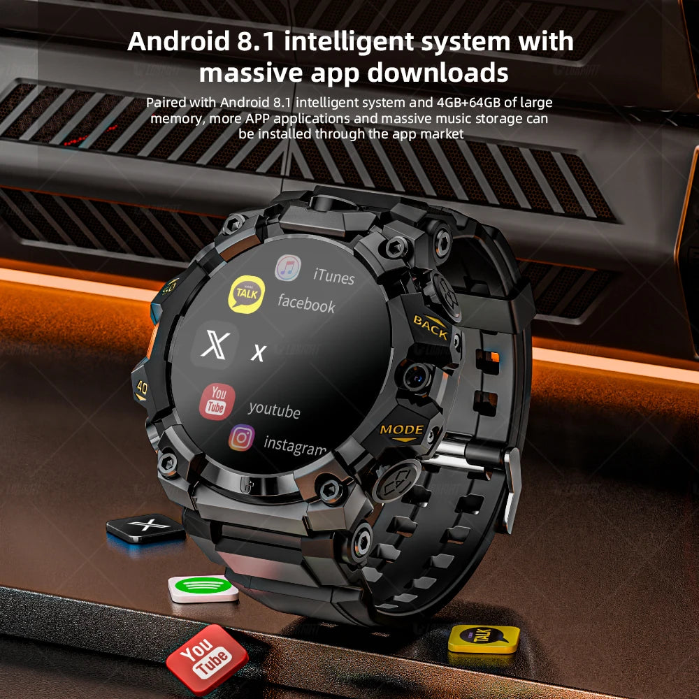 LOKMAT APPLLP 2 PRO Rugged Sport Android Smart Watch