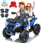 24V Large 4WD Ride-On UTV for Kids – 800W Motor, Dual Leather Seats, Remote Control