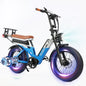 BAOLUJIE DM01 Motor Electric Bicycle 60V 30AH Battery Max Speed 42 MPH Electric Bike E-Bike Electric Motorcycle【1 Year Warranty】