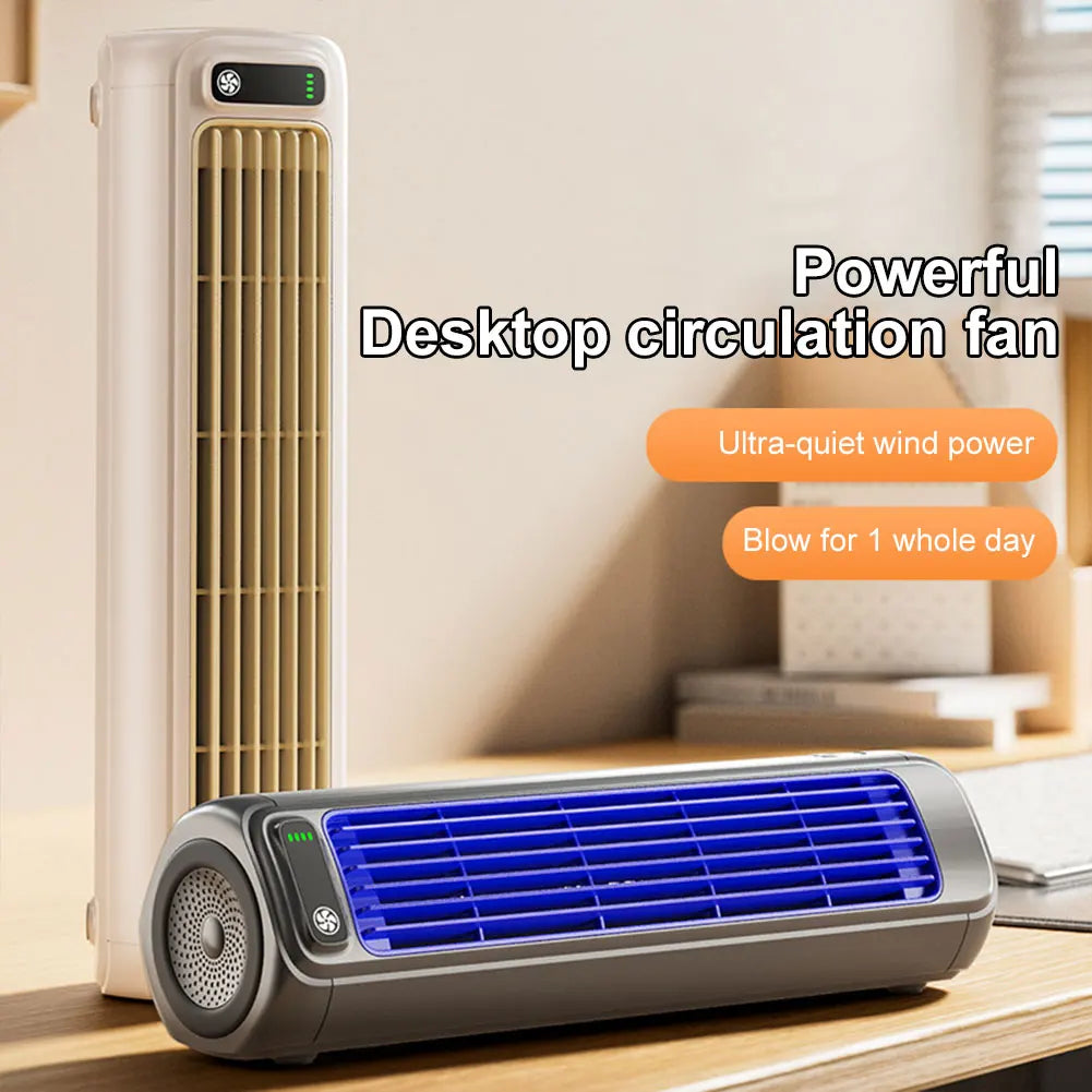 2000mAh Rechargeable Portable Tower Fan